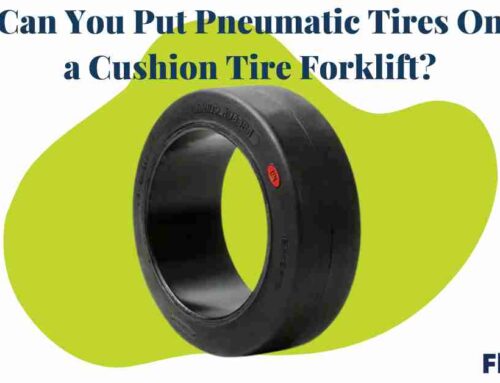 Can you put pneumatic tires on a cushion tire forklift?