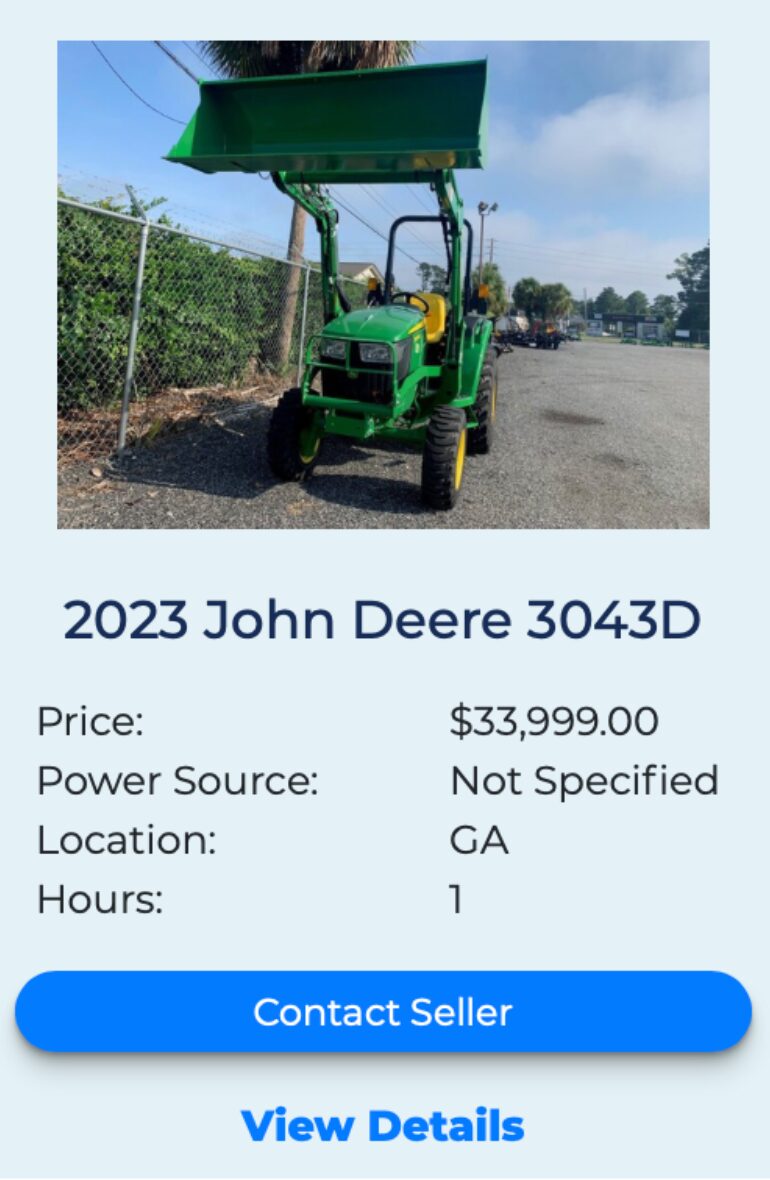 John Deere 3043D fleetnow listing 4