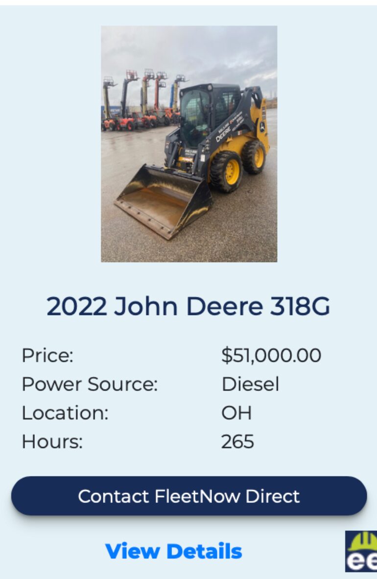 John Deere 318G fleetnow listing 4