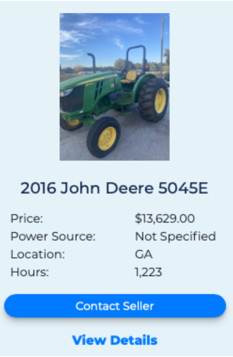 John Deere 5045E fleetnow listing 1