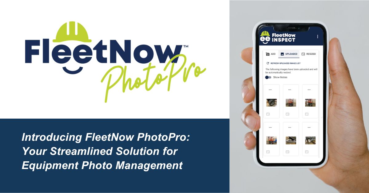 FleetNow Equipment Photo App