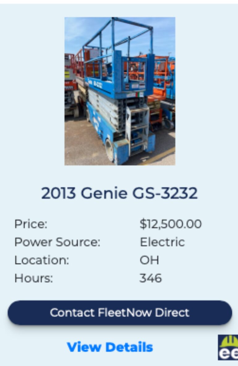 genie GS-3232 FleetNow