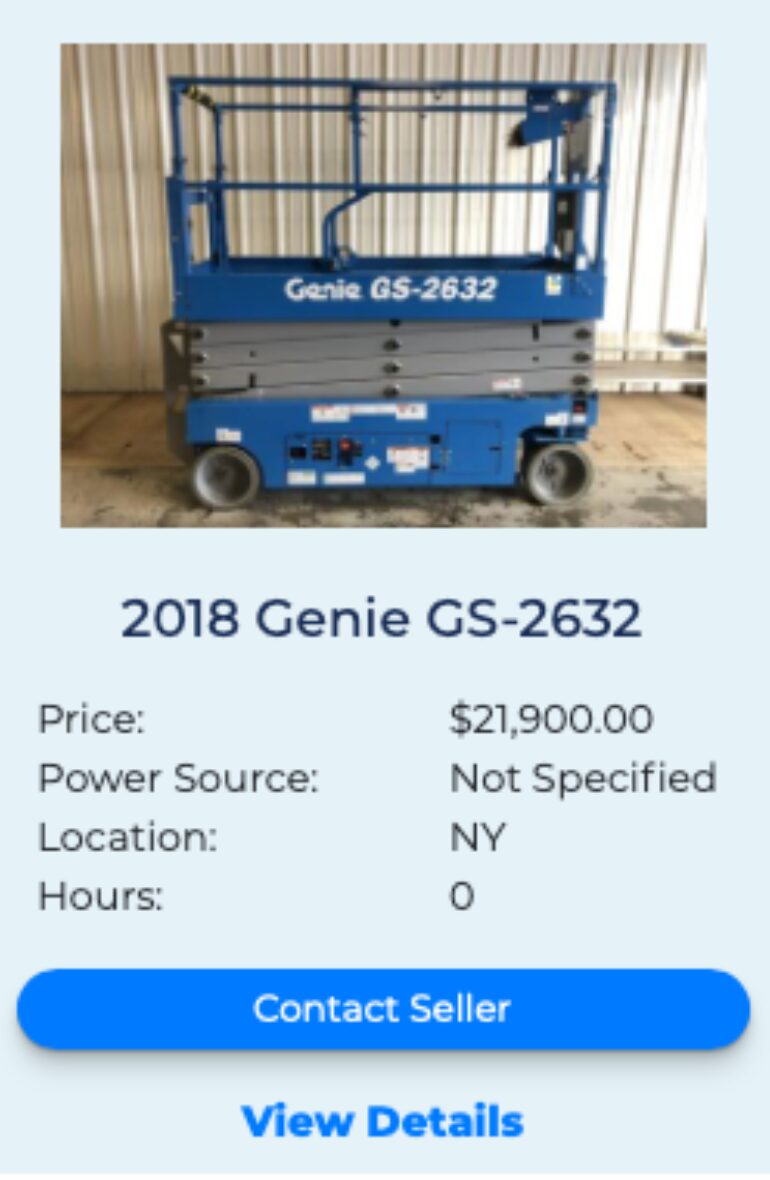 genie GS-2632 FleetNow