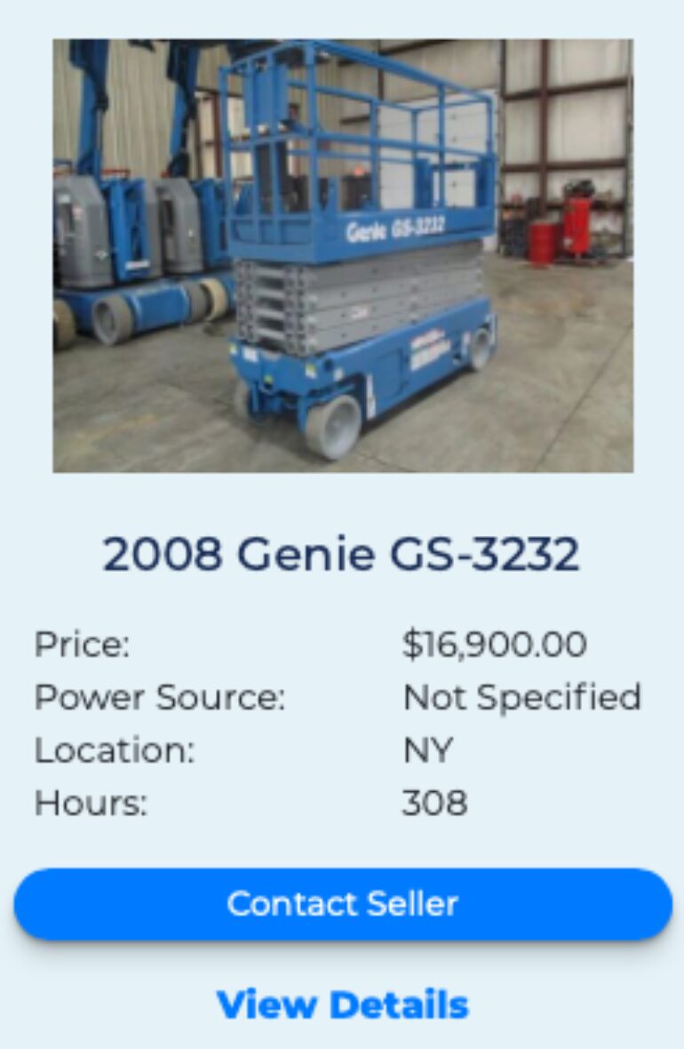 genie GS-3232 FleetNow