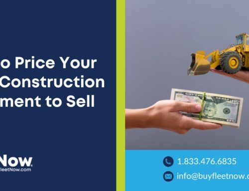 How to Price Your Used Construction Equipment to Sell
