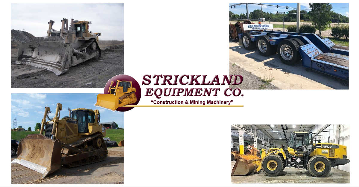 strickland equipment company lists on fleet up