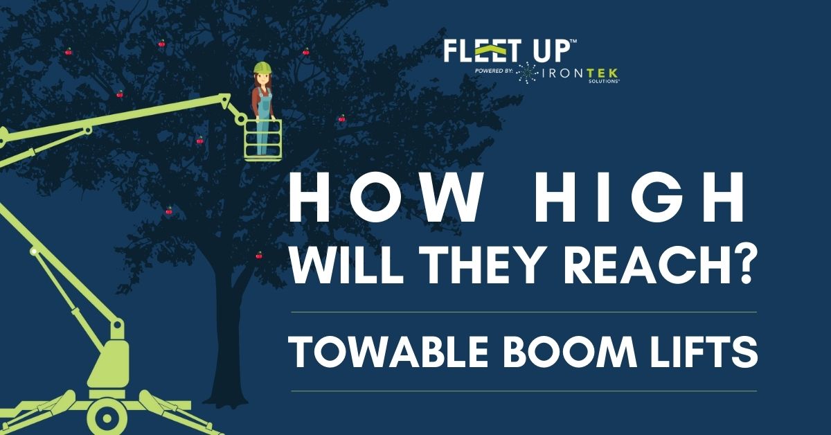 Infographic: How High Can A Towable Boom Lift Reach?