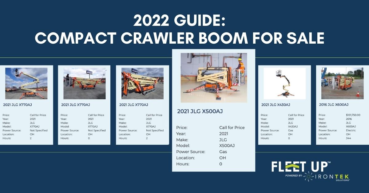 Compact Crawler Boom For Sale