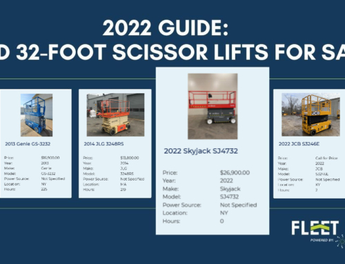 Used 32-foot scissor lift for sale