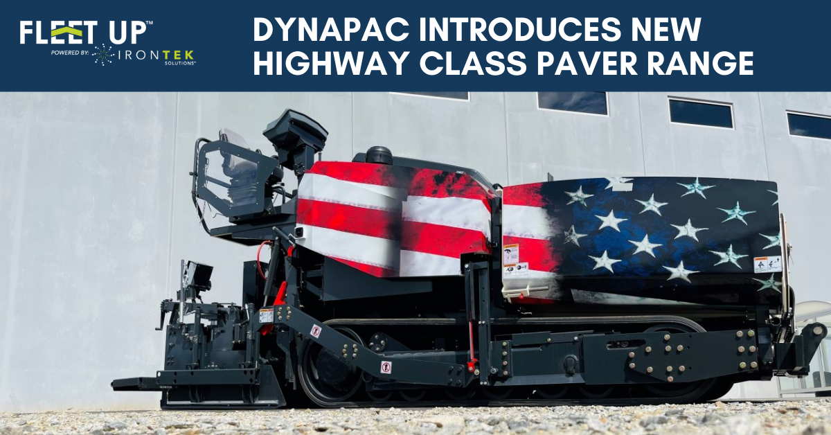 Dynapac Introduces New Highway Class Paver Range