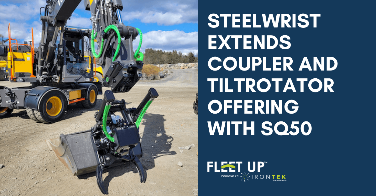Steelwrist Extends Coupler and Tiltrotator Offering with SQ50