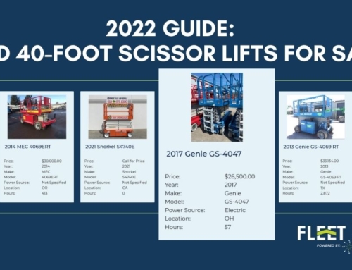Used 40-foot scissor lift for sale