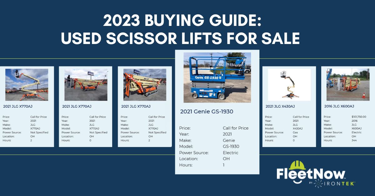 What to Know When Buying a Used Scissor Lift