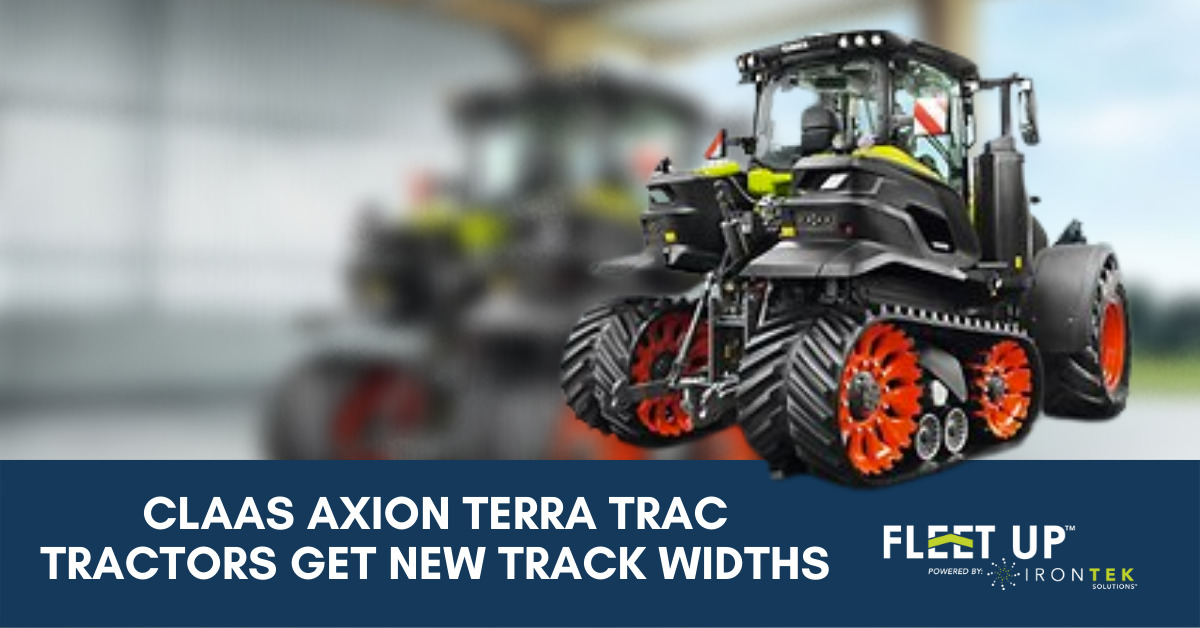 CLAAS AXION TERRA TRAC tractors get new track widths