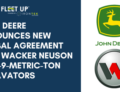 John Deere Announces New Global Agreement with Wacker Neuson on 0-9-Metric-Ton Excavators