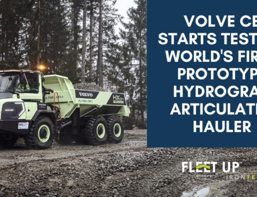 Volve CE Starts Testing World’s First Prototype Hydrogran Articulated Hauler