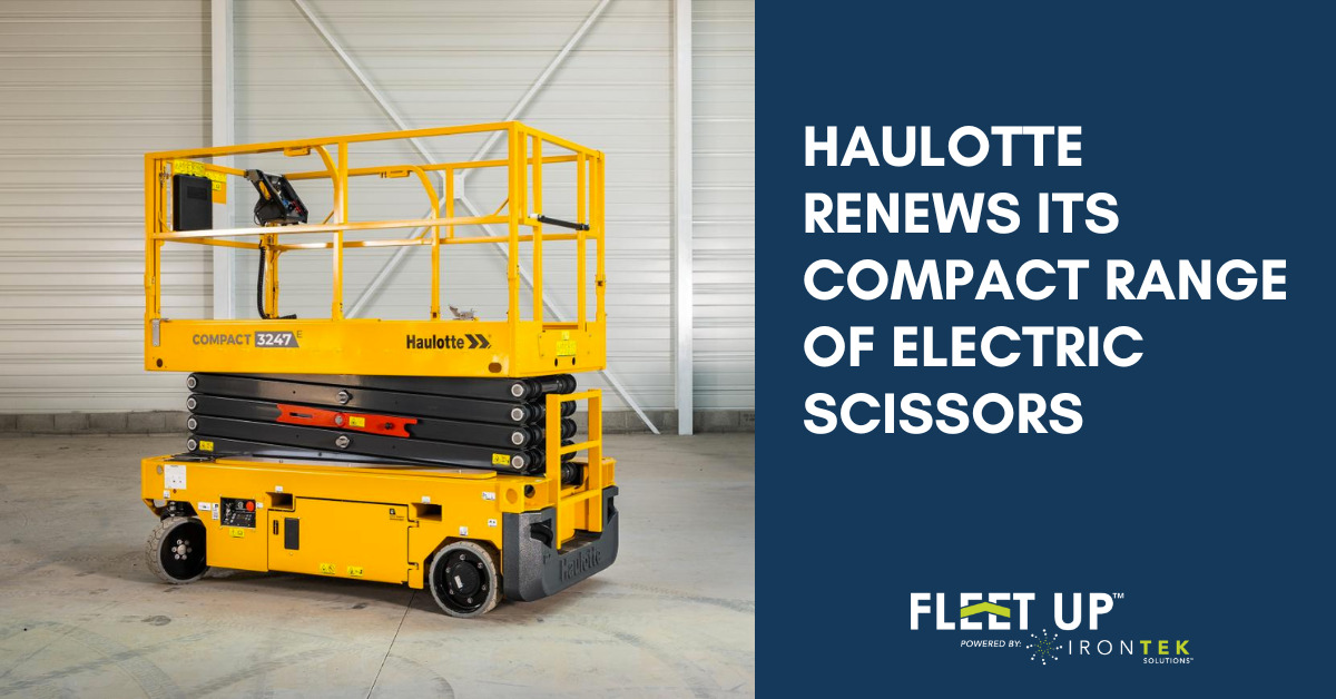 Haulotte renews its COMPACT range of electric scissors