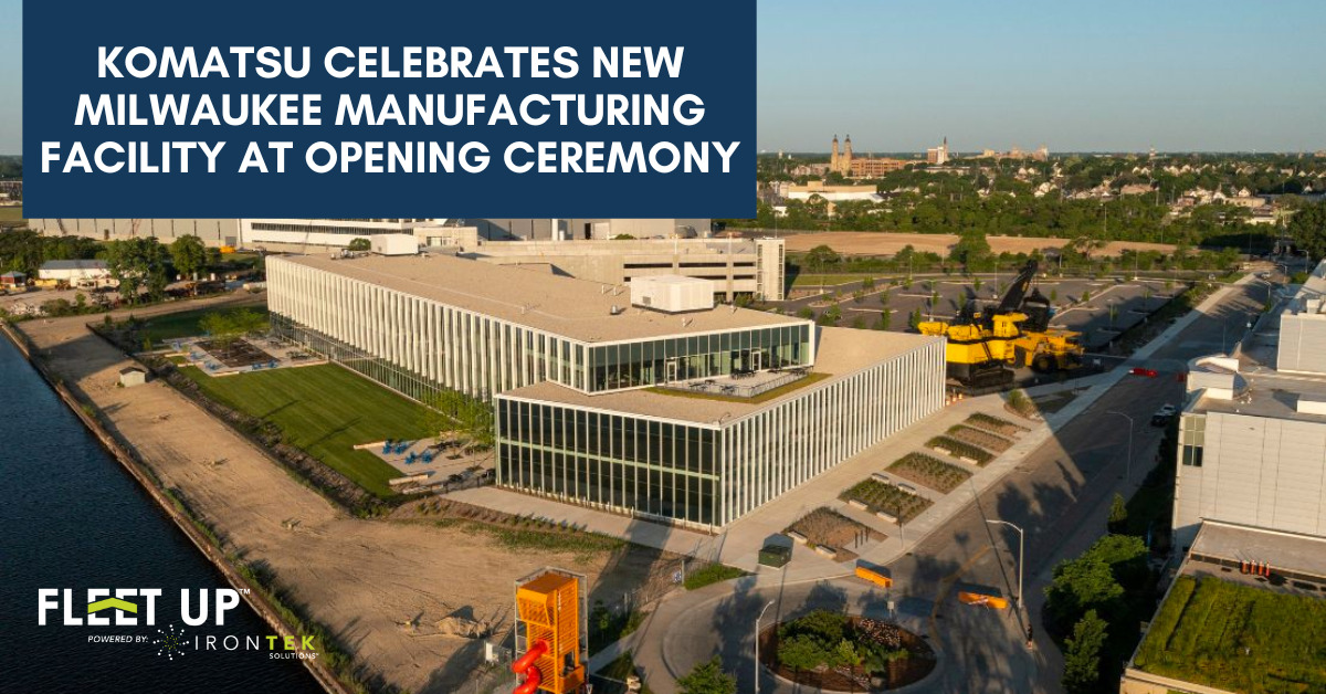 Komatsu Celebrates New Milwaukee Manufacturing Facility at Opening Ceremony