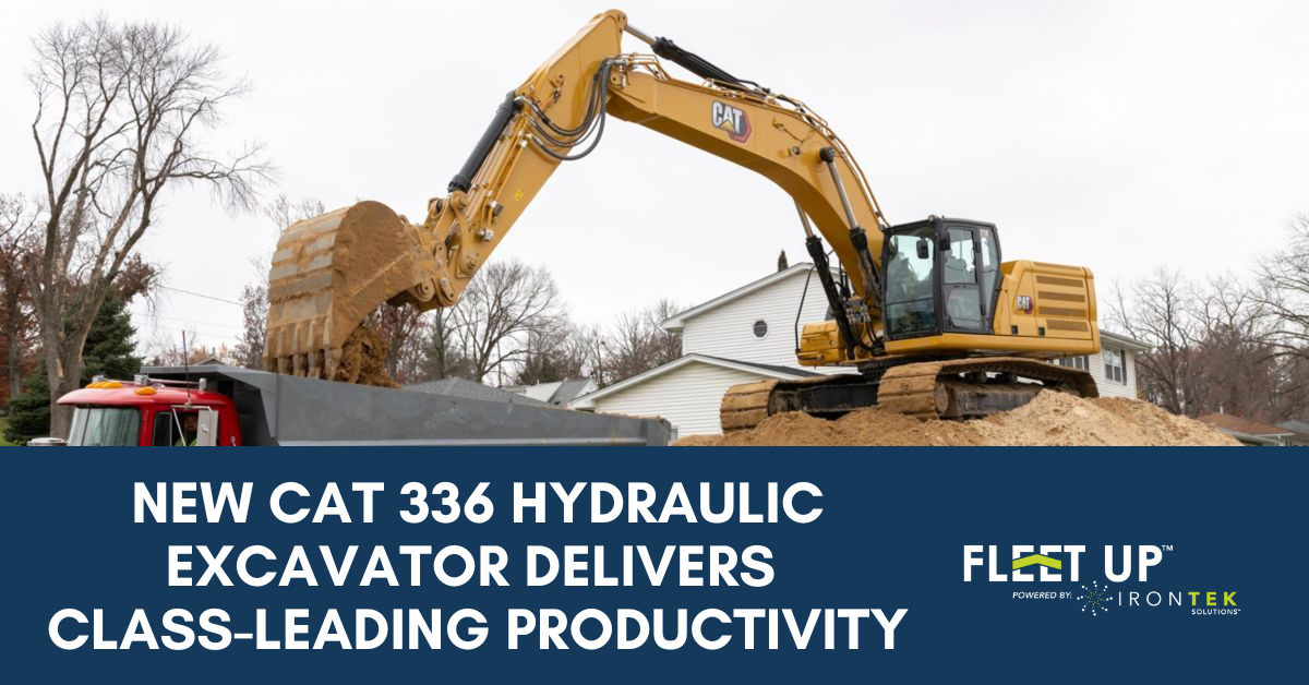 New Cat 336 Hydraulic Excavator delivers class-leading productivity