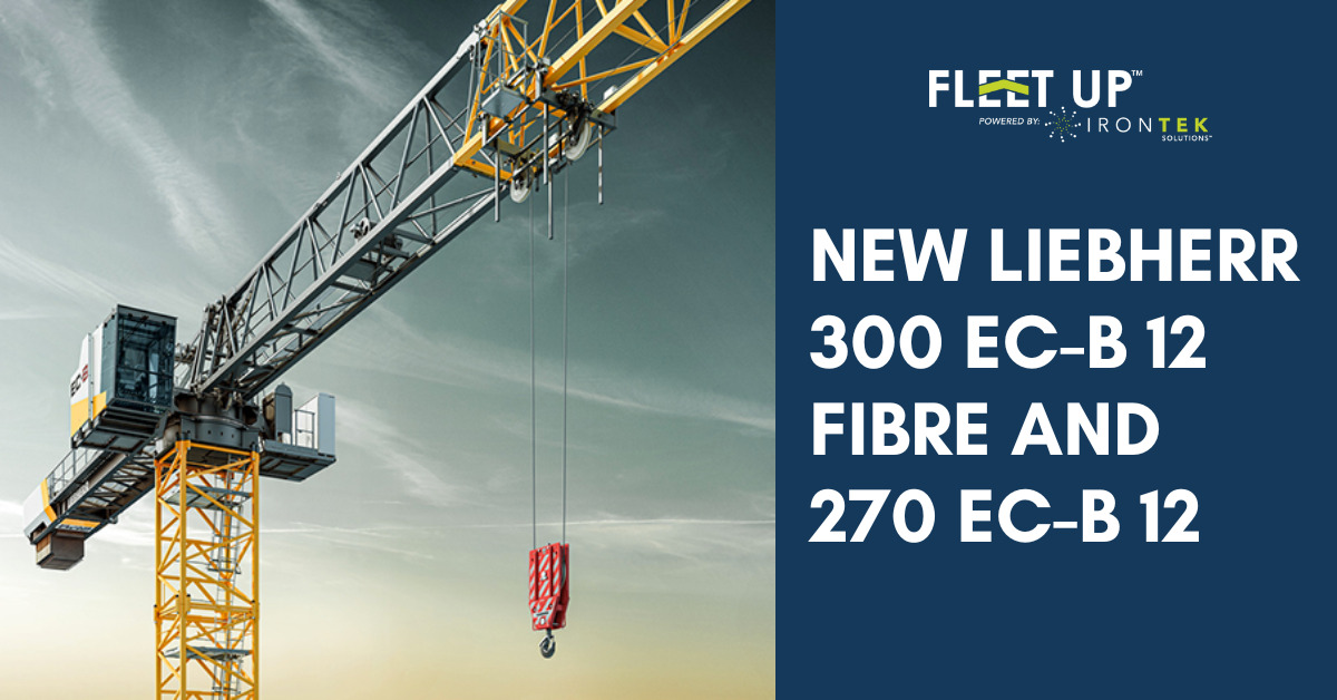New Liebherr 300 EC-B 12 Fibre and 270 EC-B 12
