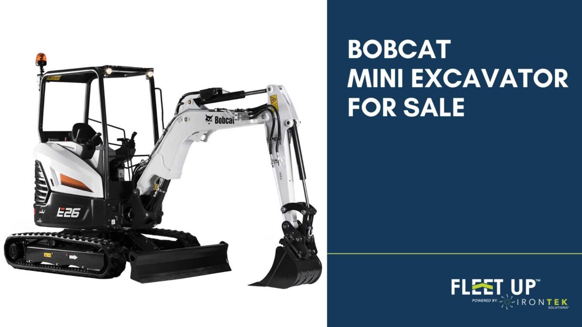 Bobcat Mini Excavator For Sale FleetNow