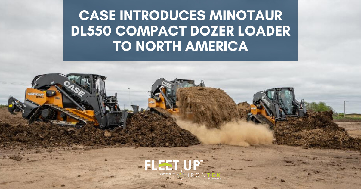 CASE introduces Minotaur DL550 Compact Dozer Loader to North America
