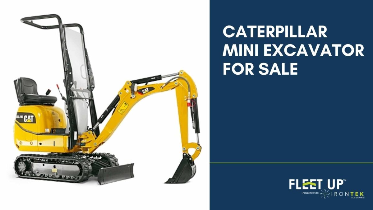 Caterpillar Mini Excavator FleetNow