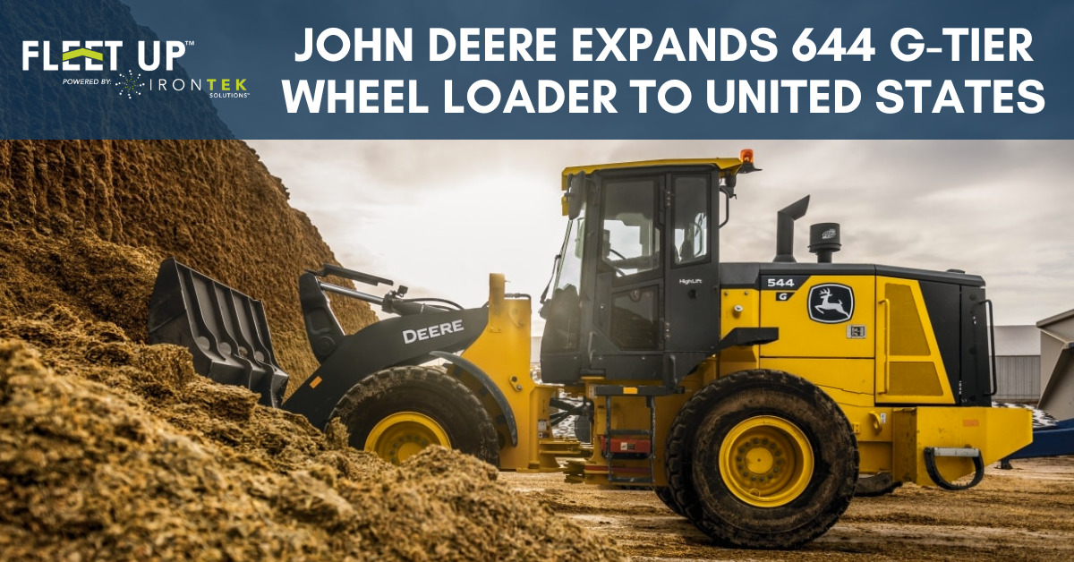 John Deere Expands 644 G-tier Wheel Loader to United States