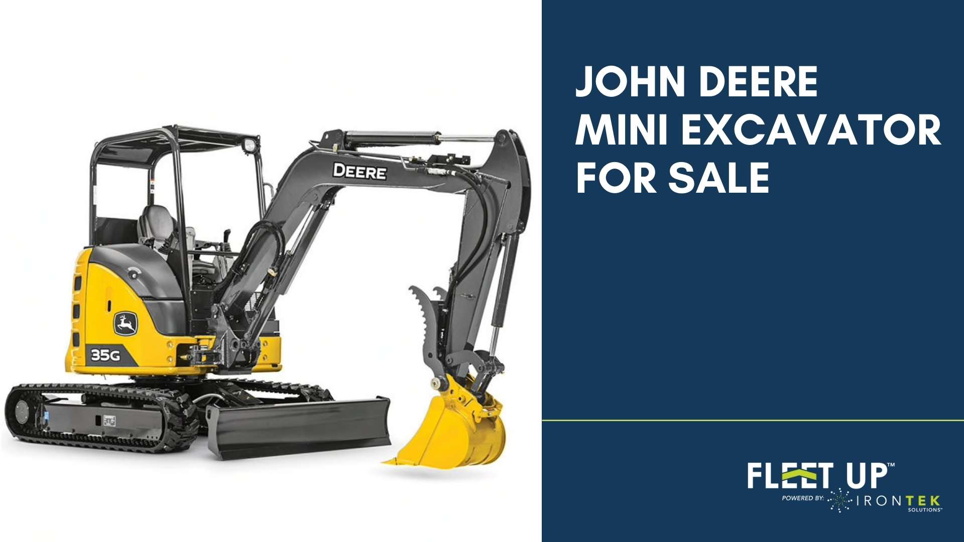 John Deere Mini Excavator For Sale