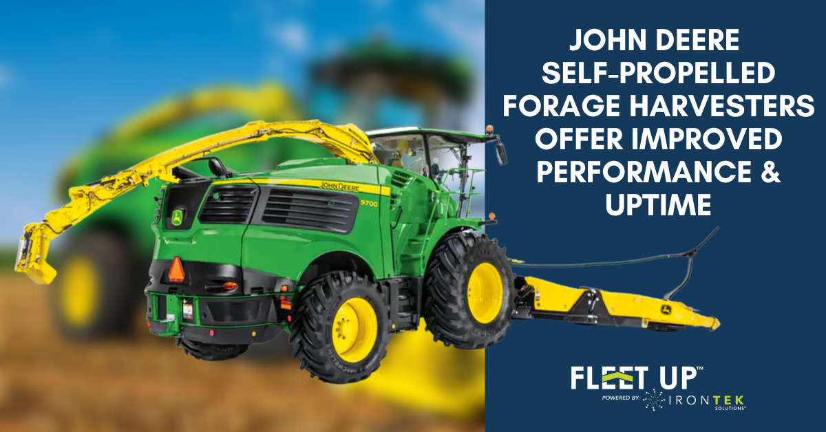 John Deere self-propelled forage harvesters