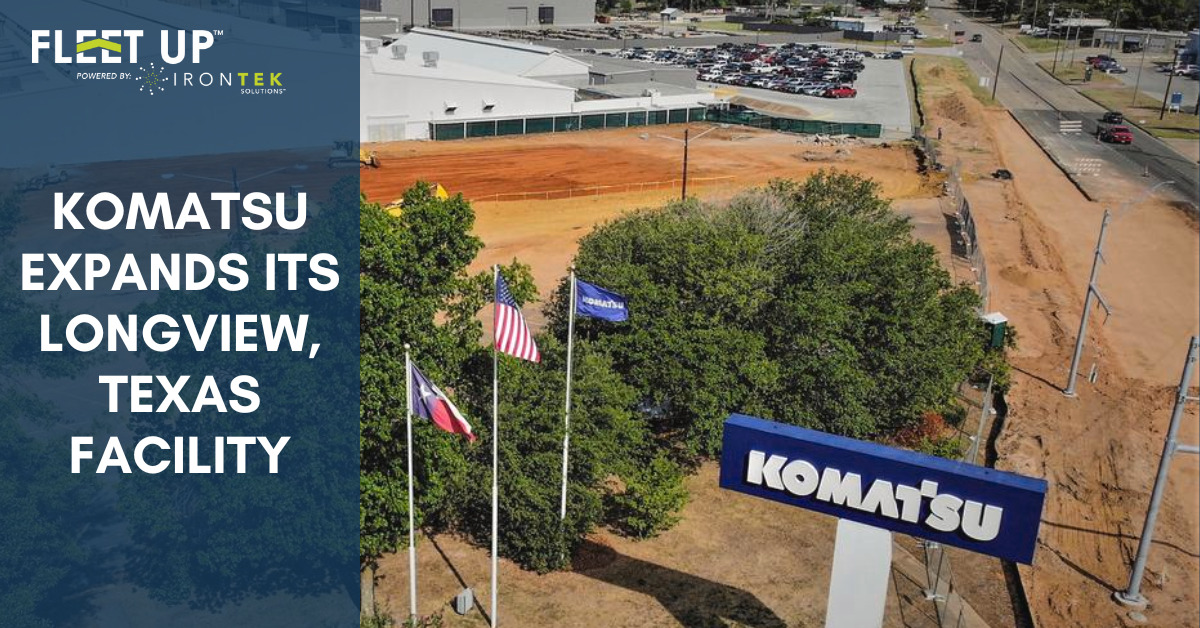 Komatsu expands its Longview facility in Texas