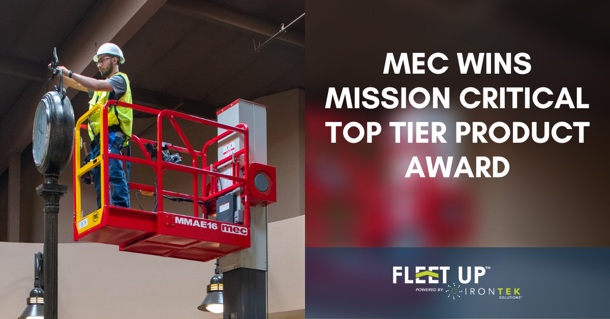 MEC Wins Mission Critical Top Tier Product Award
