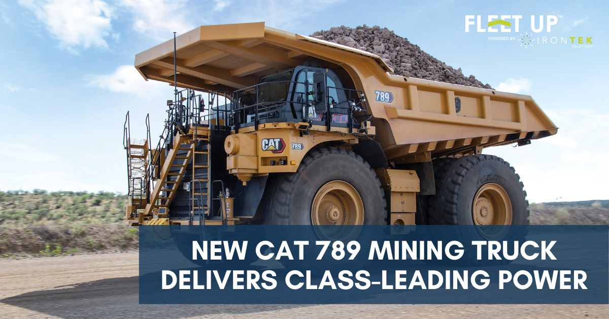 New Cat 789 Mining Truck delivers class-leading power