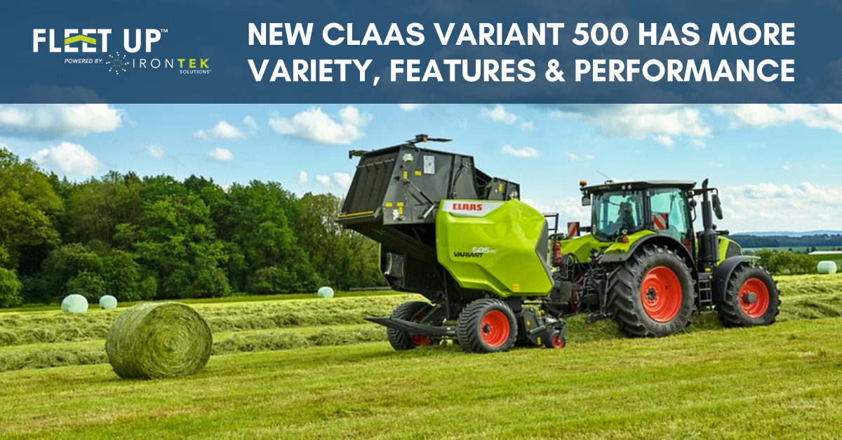 new CLAAS VARIANT 500 has More variety, features & performance