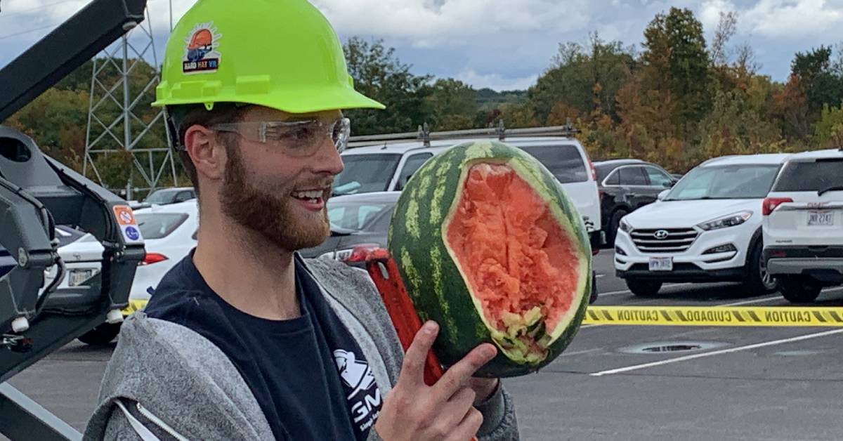 Wrench vs. Watermelon: Helmet Safety