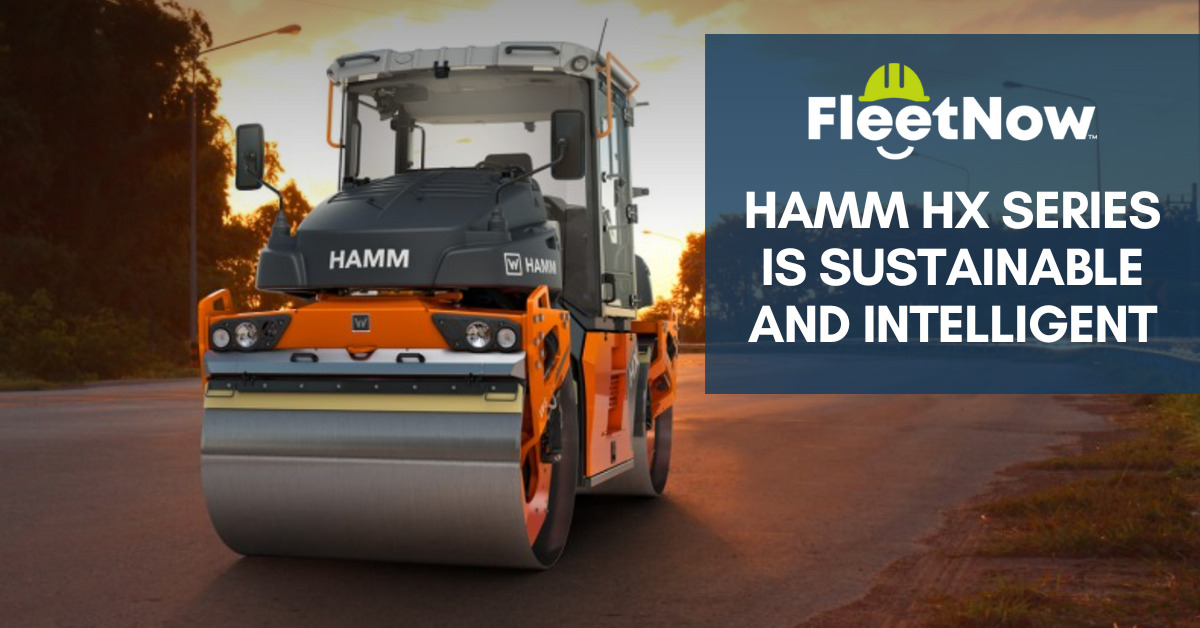 HAMM HX Series is Sustainable and Intelligent
