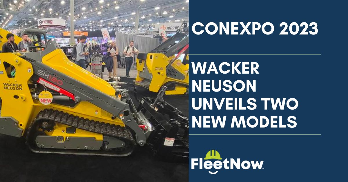 CONEXPO 2023: Wacker Neuson Unveils Two New Models