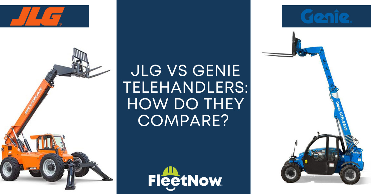 JLG vs. Genie Telehandlers: How Do They Compare