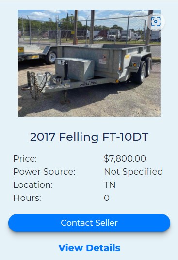 2017 Felling FT-DT10 Dump Trailer for sale on FleetNow
