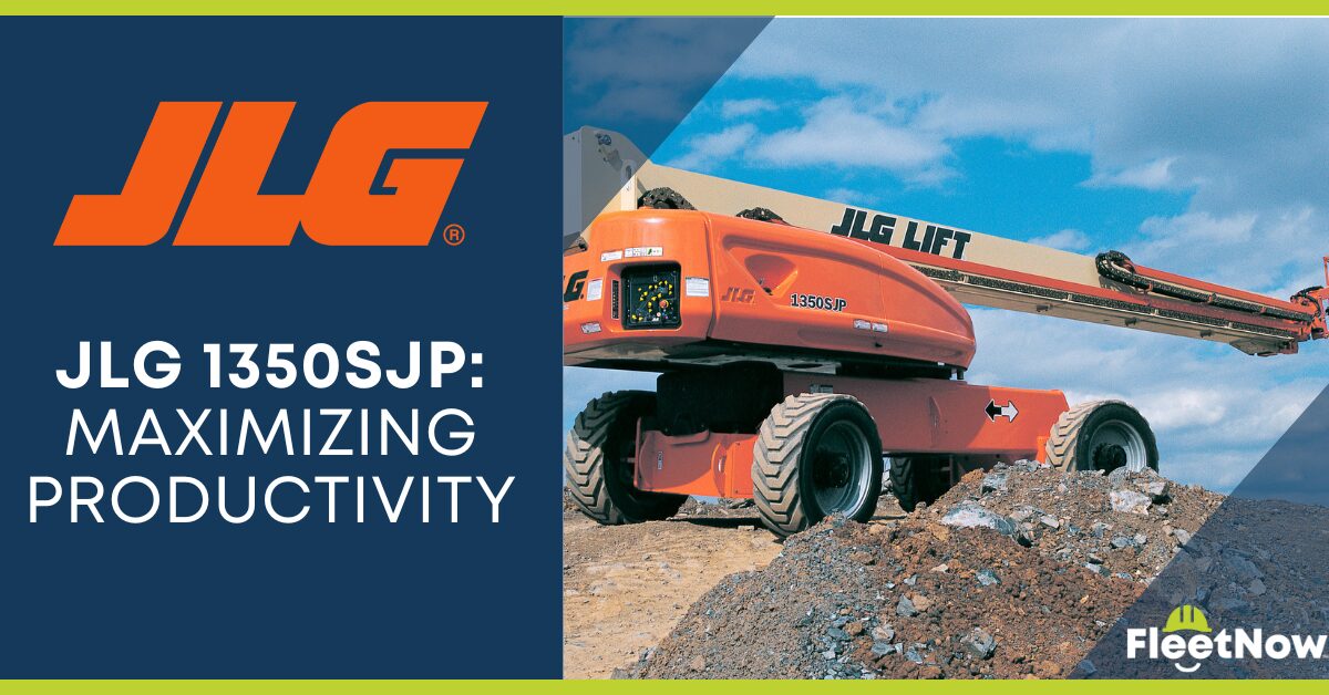 JLG 1350SJP: Maximizing Productivity