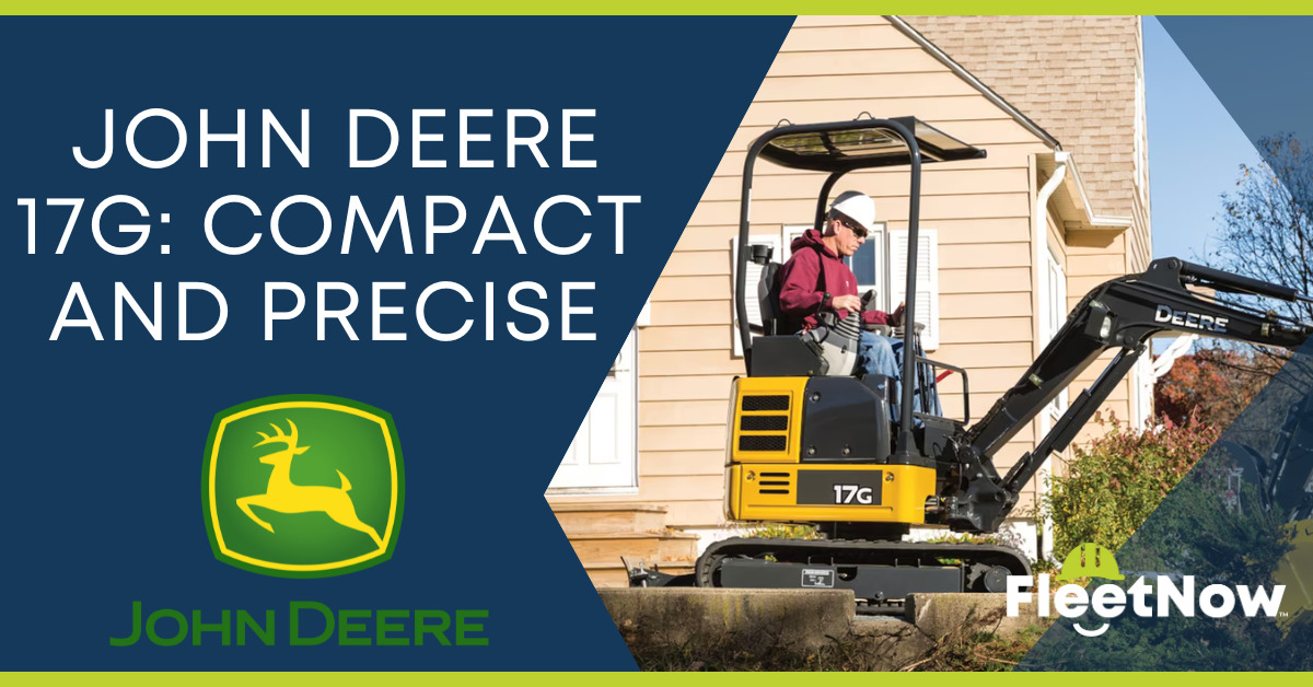 John Deere 17G: Compact and Precise