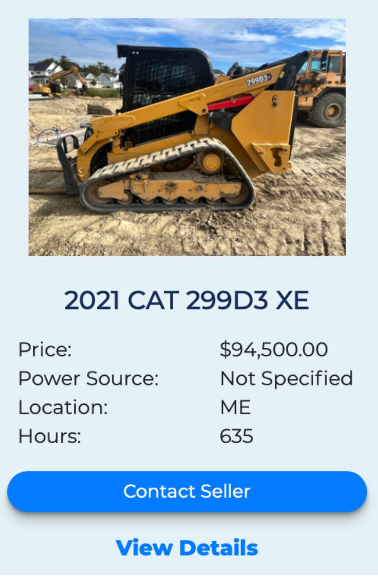 CAT 299D3 XE fleetnow listing 2