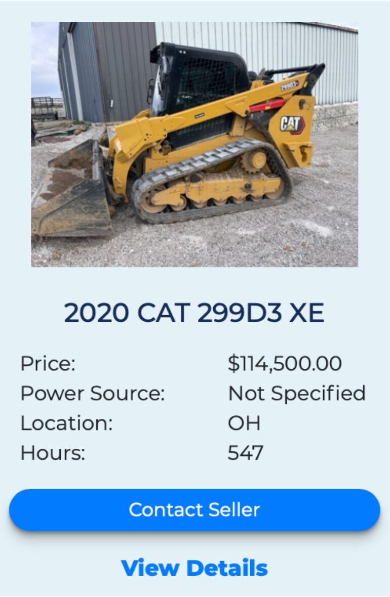 CAT 299D3 XE fleetnow listing 4