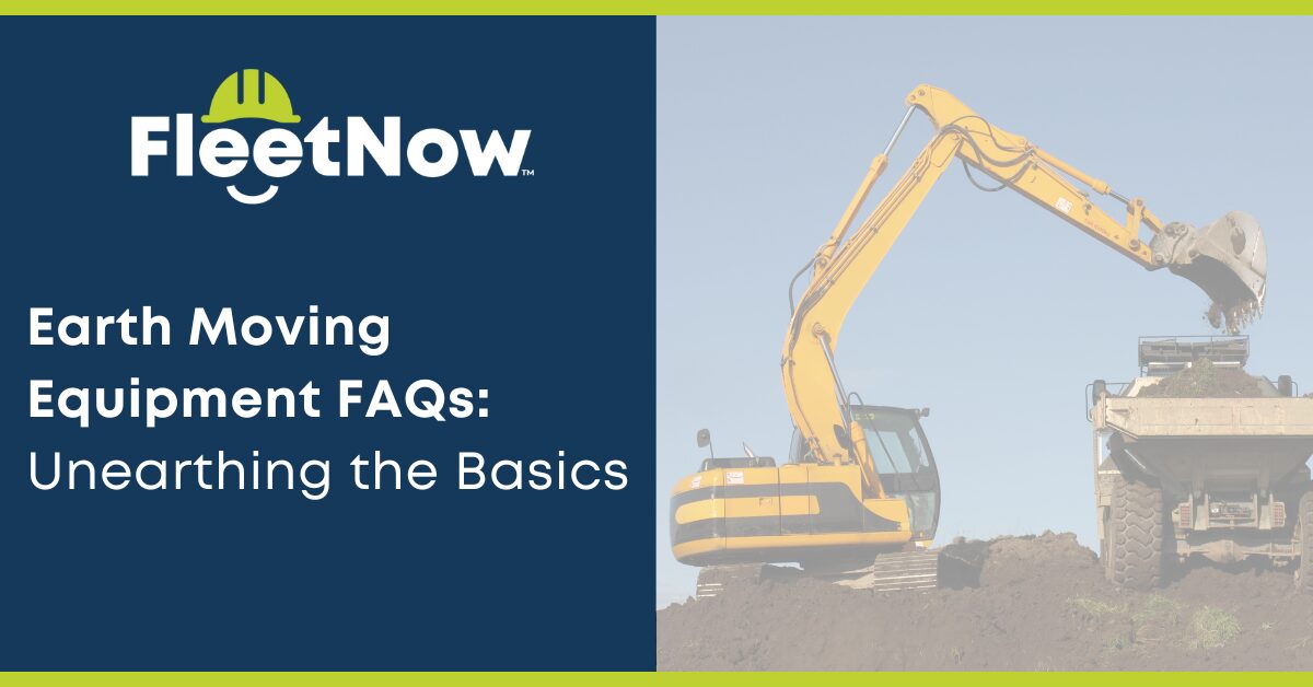 Earth Moving Equipment FAQs Unearthing the Basics