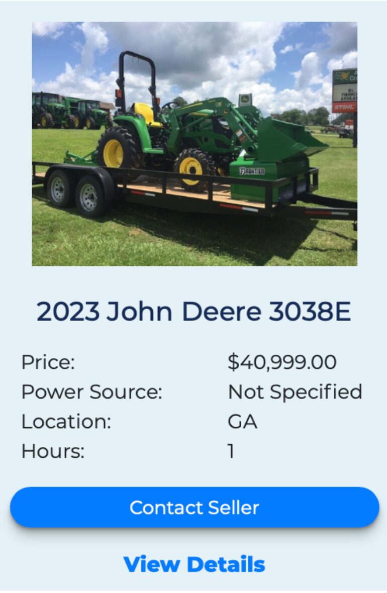 John Deere 3038E fleetnow listing 4