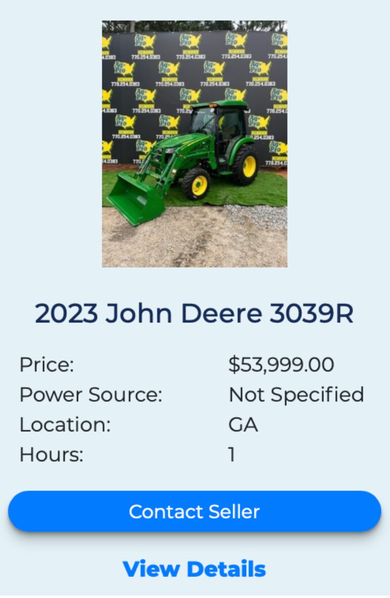John Deere 3039R fleetnow listing 4