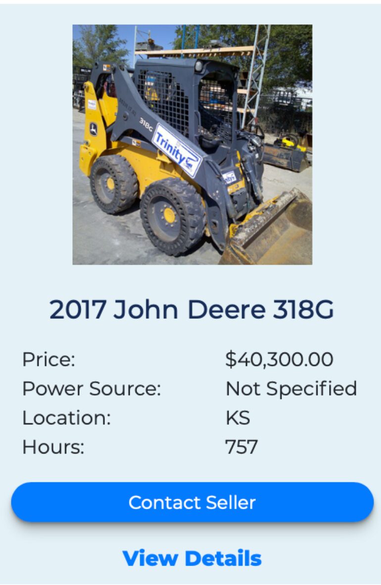 John Deere 318G fleetnow listing 1