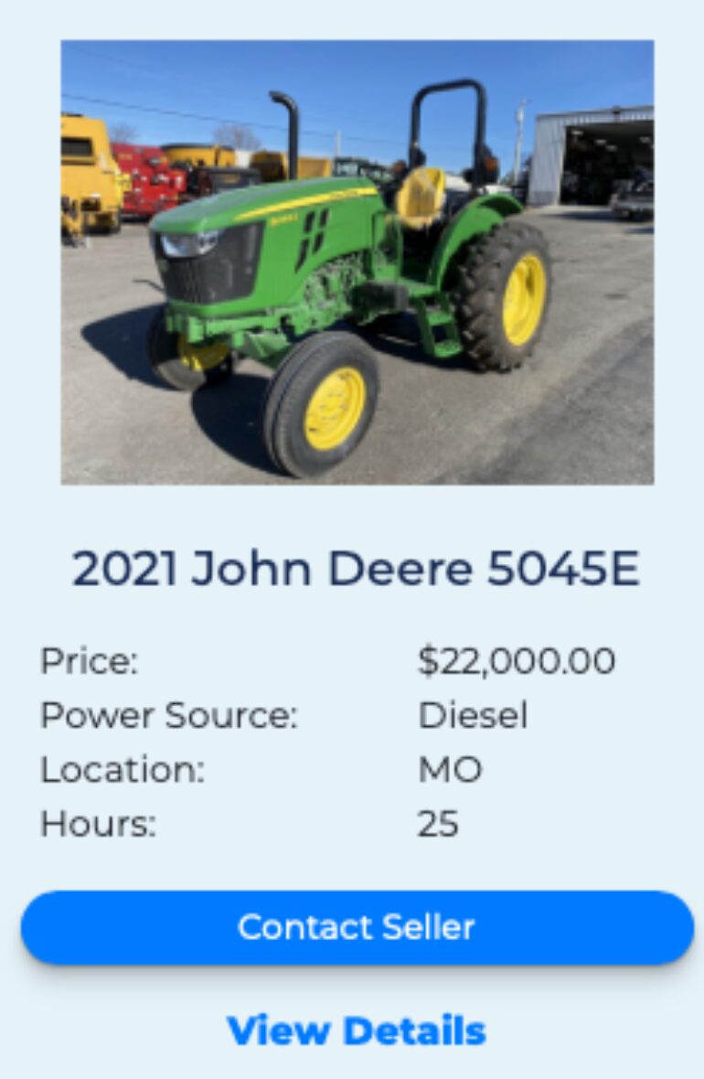 John Deere 5045E fleetnow listing 2