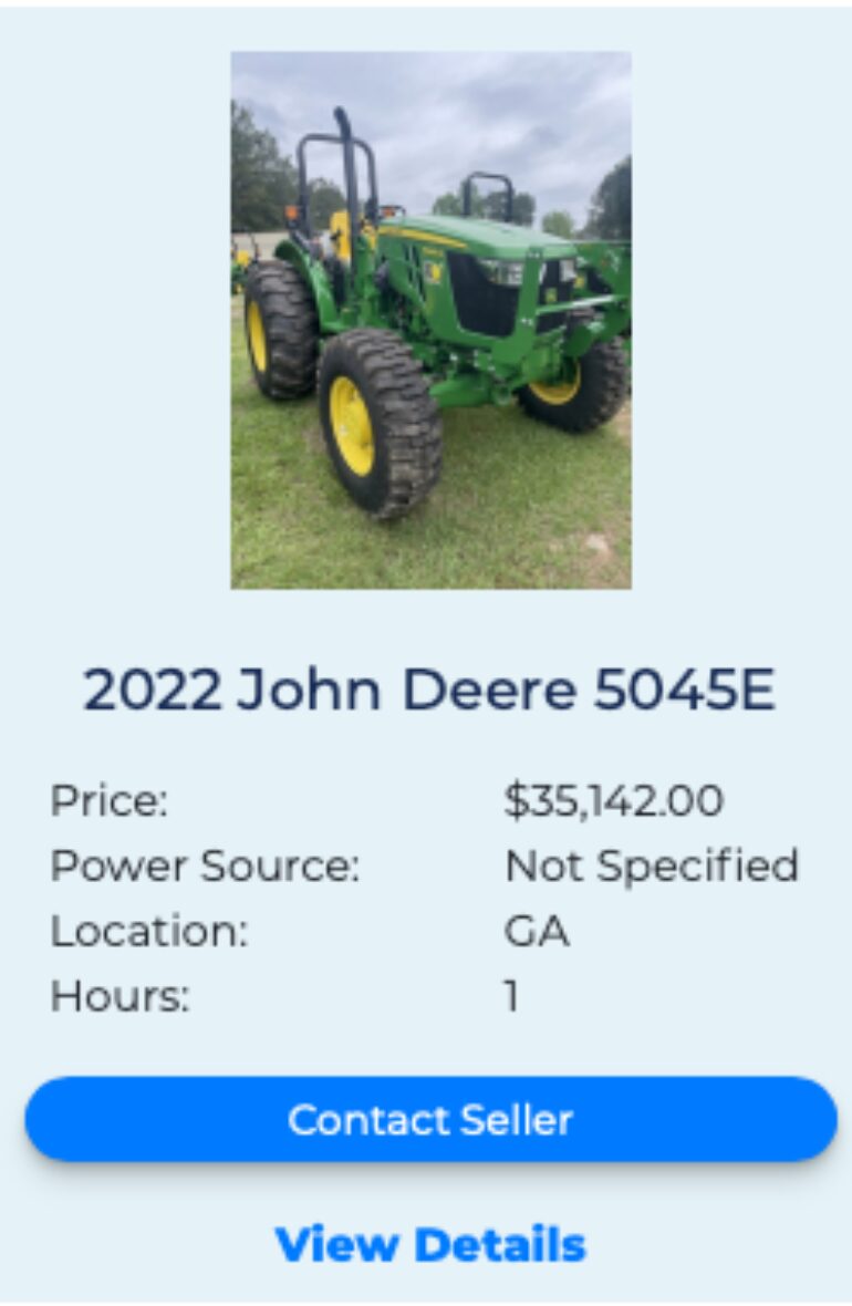 John Deere 5045E fleetnow listing 3