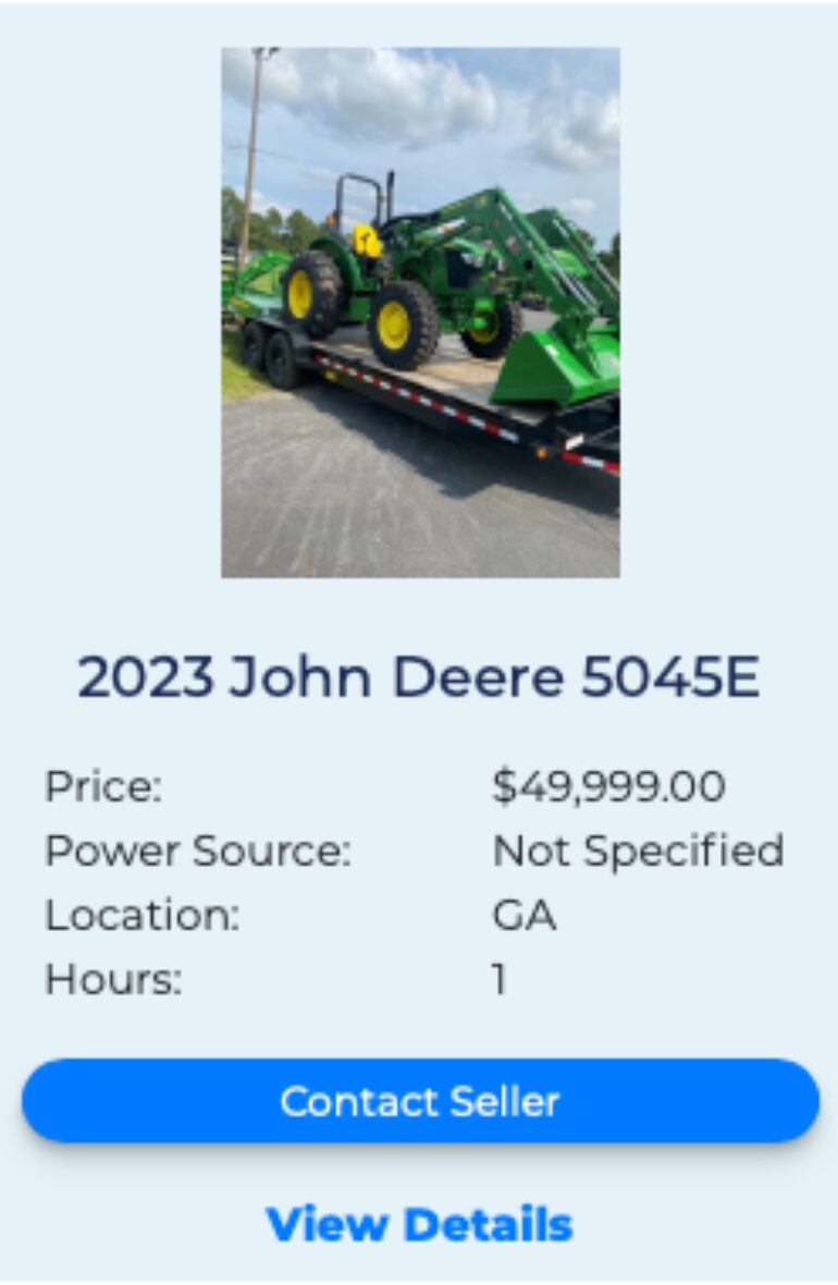 John Deere 5045E fleetnow listing 4
